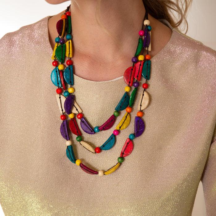 Laura Vita Bijou Collier WOODPLAY Exclusivité