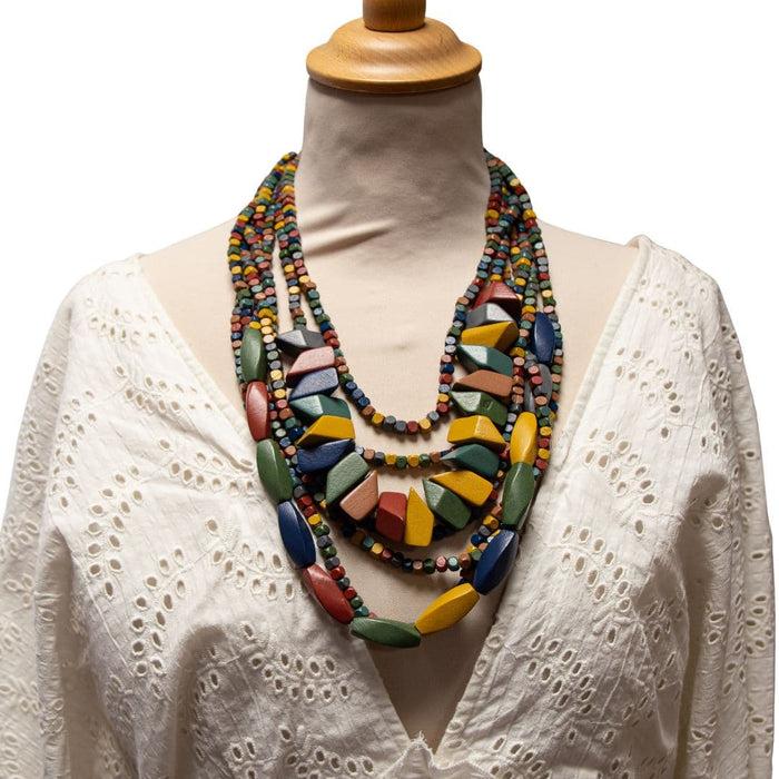 laura vita Bijou collier WOODY Exclusivité