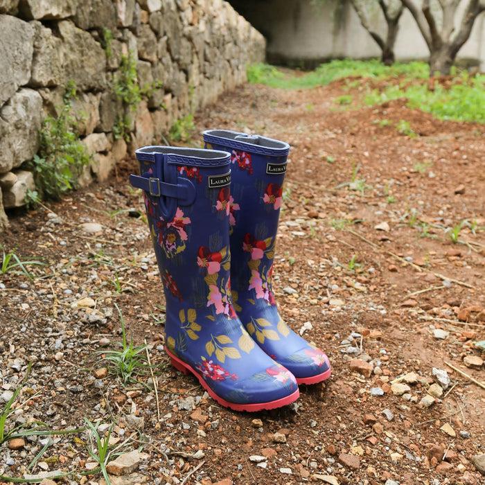 Laura Vita Bottes De Pluie - FLORAL