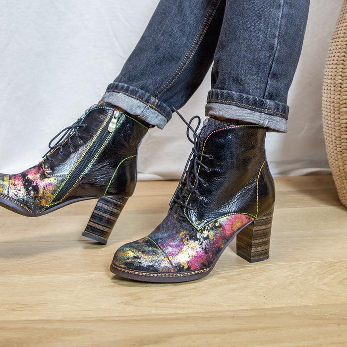 Laura Vita Bottines - ELCEAO 31 Vernis