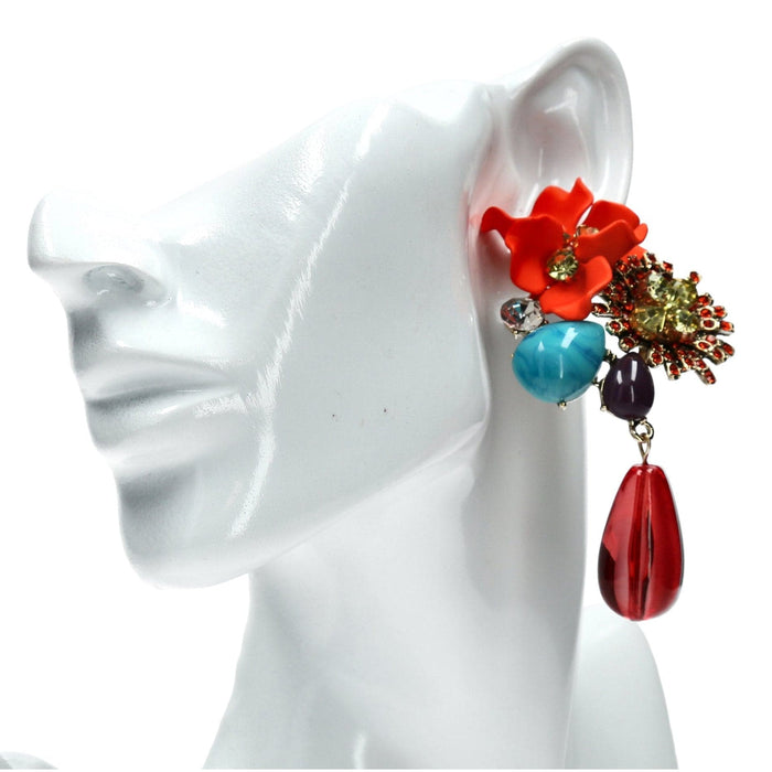 Laura Vita Boucles D'oreille Chardon Exclusivité