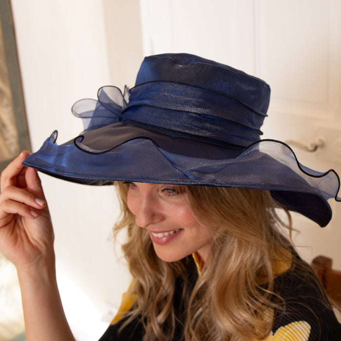 Laura Vita Chapeau Organza Nadine