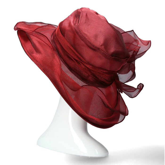 Laura Vita Chapeau Organza Sertine Exclusivité