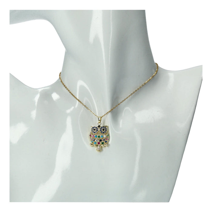 Laura Vita Collier Tiny Hiboux Exclusivité