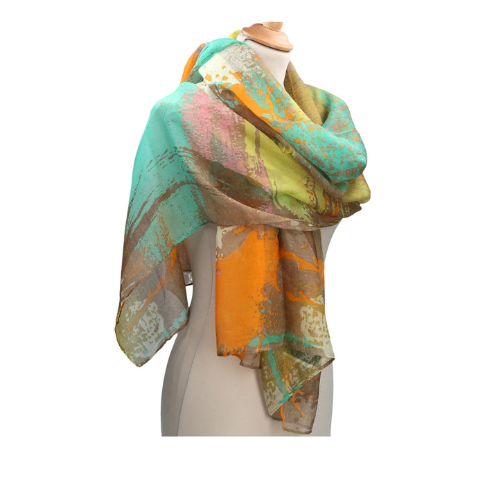 Laura Vita Écharpe Bathilda Sage