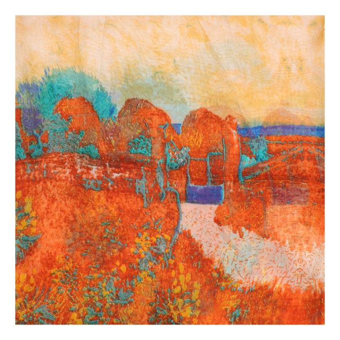 Laura Vita Foulard Fauve