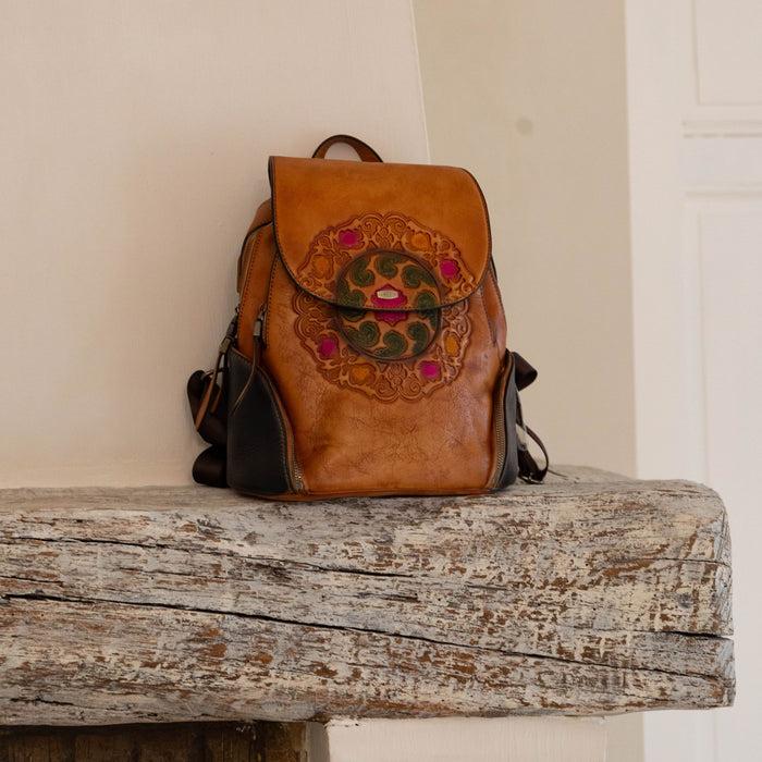 Laura Vita Sac à Dos En Cuir Dryades