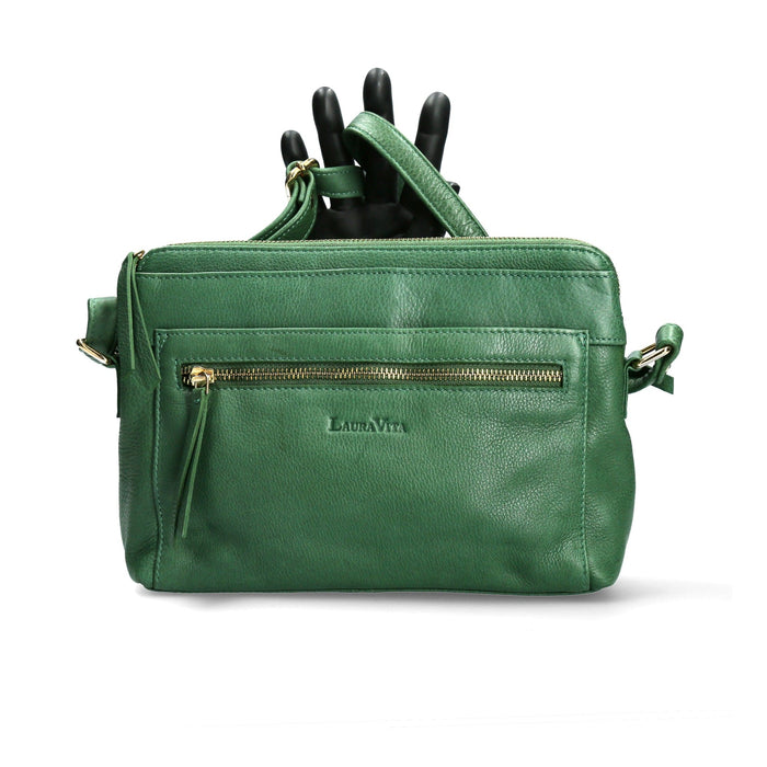 laura vita Sac en cuir Emmanuelle Exclusivité