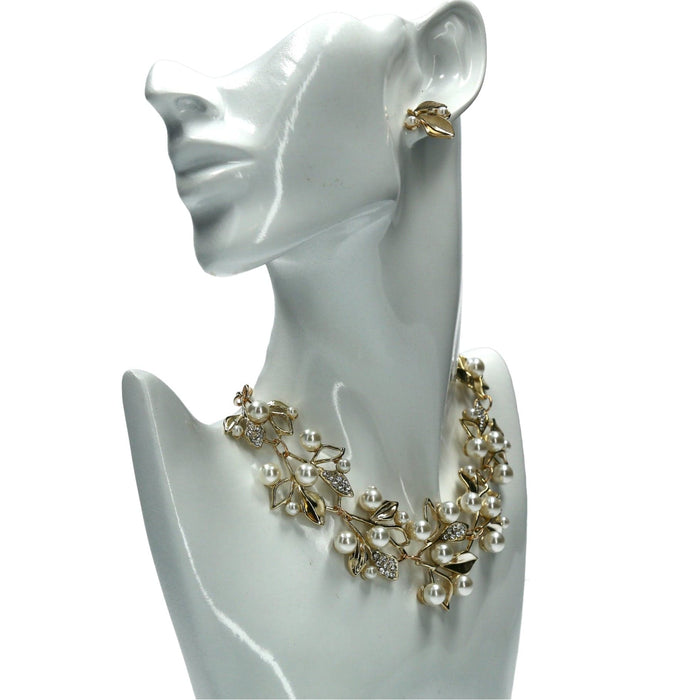 Laura Vita Parure Collier Boucles D'oreilles Célina