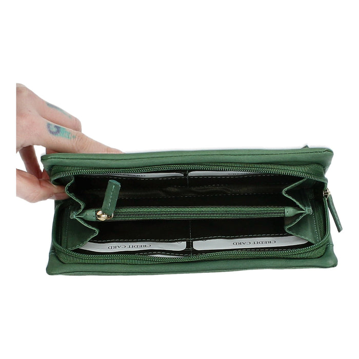 Laura Vita Portefeuille En Cuir Maureen Exclusivité