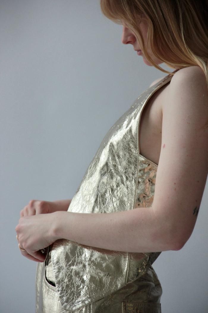 Laurence Dacade GILET Platine - PRECOMMANDE