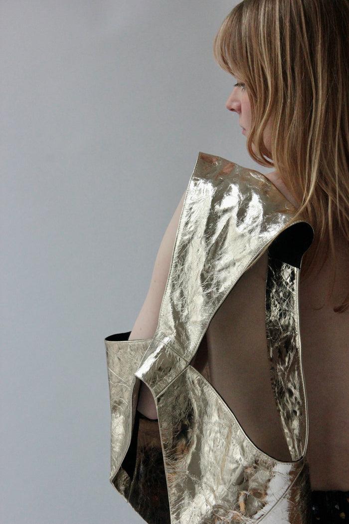 laurence dacade GILET platine - PRECOMMANDE