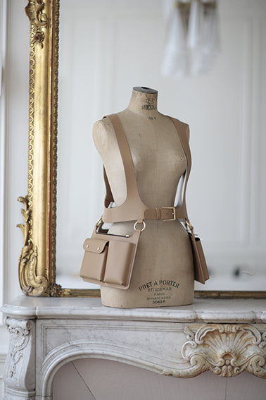 laurence dacade SIMONE - GILET ET POCHETTE - LD X BANDOLIER - PRÉCOMMANDE