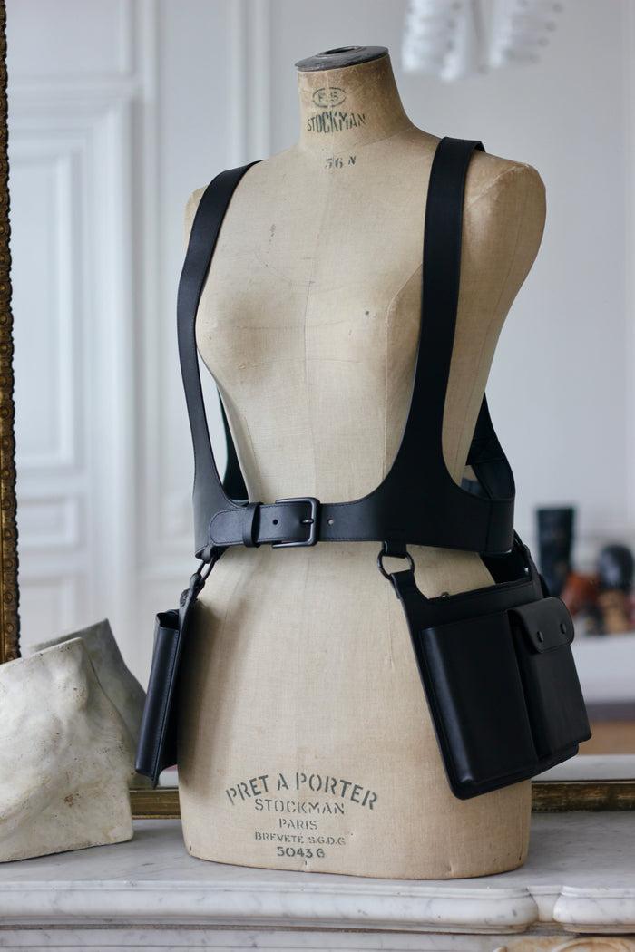laurence dacade SIMONE - GILET ET POCHETTE - LD X BANDOLIER
