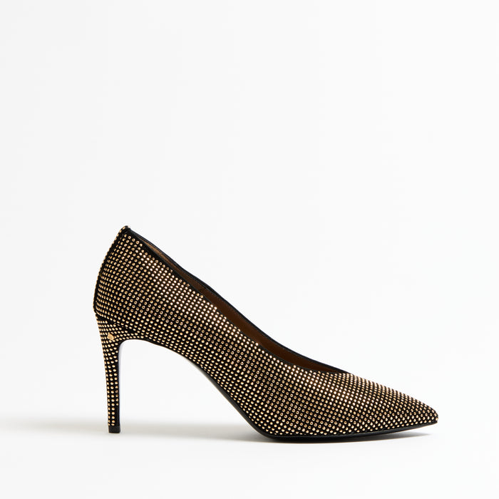 laurence dacade VIVETTE 85 gold studs - THE PERFECT PUMP