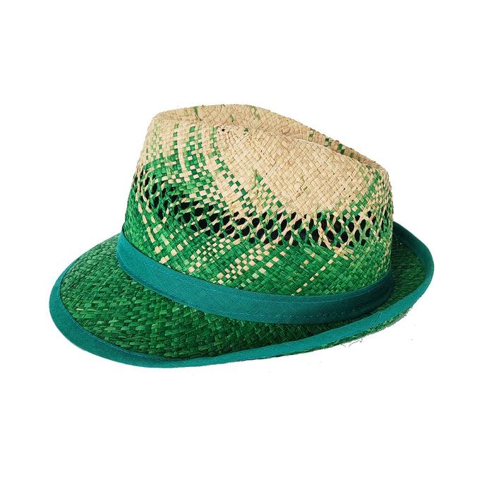 Le Comptoir De La Plage Chapeau Artisanal De Madagascar Borsalino Bicolore