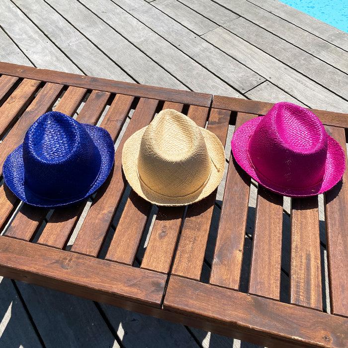 le comptoir de la plage Chapeau artisanal de Madagascar Borsalino Unis