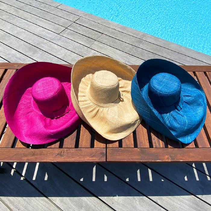 le comptoir de la plage Chapeau artisanal de Madagascar Capeline
