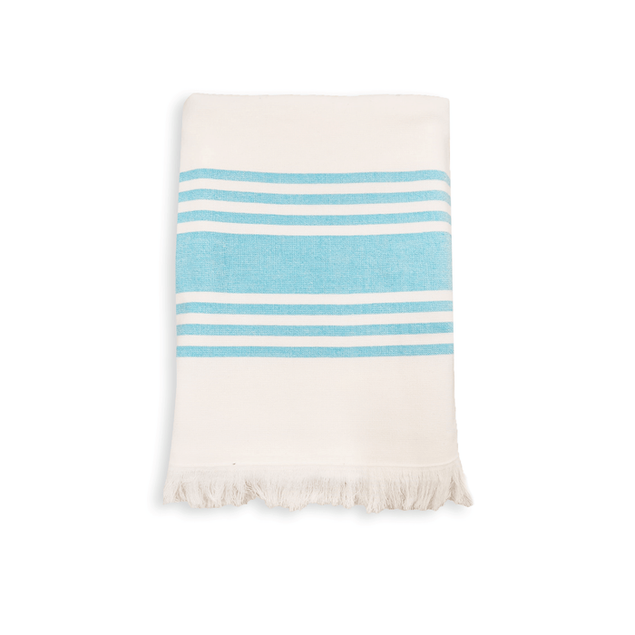 Le Comptoir De La Plage Fouta Coton Doublée éponge Karabuk