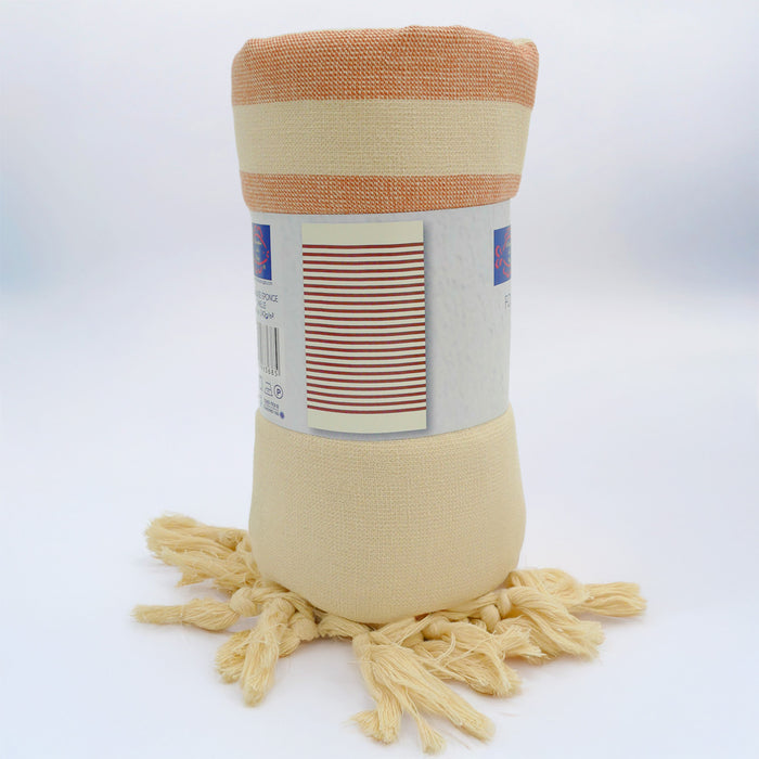 Le Comptoir De La Plage Fouta Doublée éponge 90x160 340g/m² - Fidji