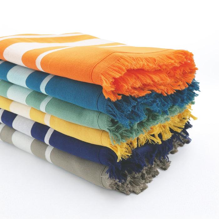 le comptoir de la plage Fouta doublée éponge 90x170 340g/m² - Caraïbes