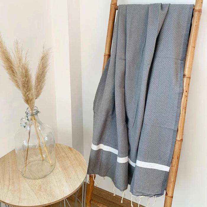 Le Comptoir De La Plage Fouta Nid D'Abeille Melissa 200X200cm