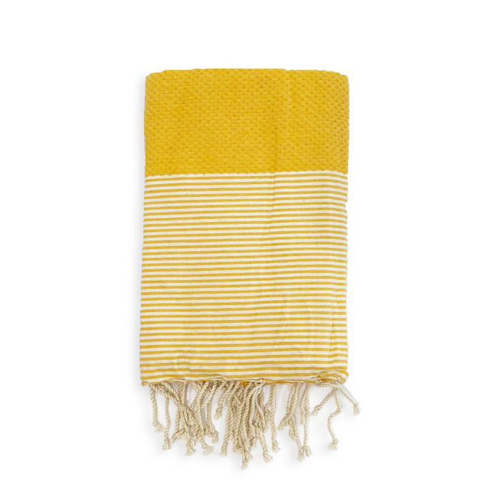 Le Comptoir De La Plage Fouta Plate Nid D'Abeille Mikanda