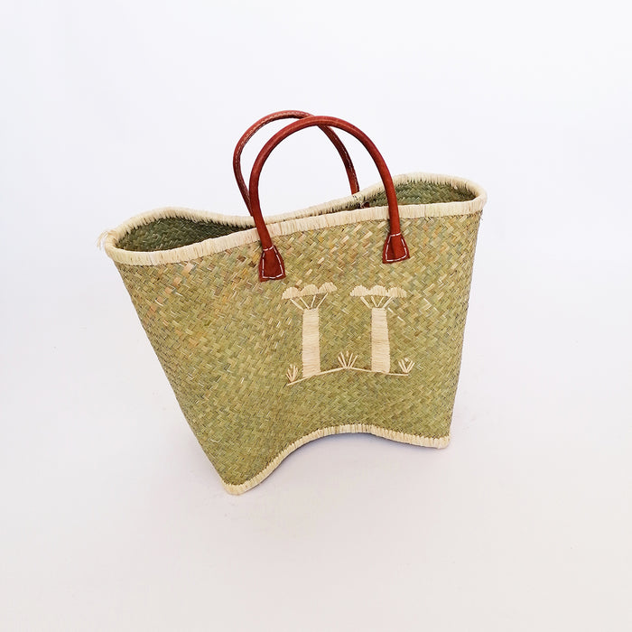 Le Comptoir De La Plage Panier Artisanal "Baobab"