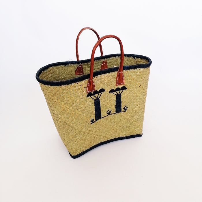 Le Comptoir De La Plage Panier Artisanal "Baobab"