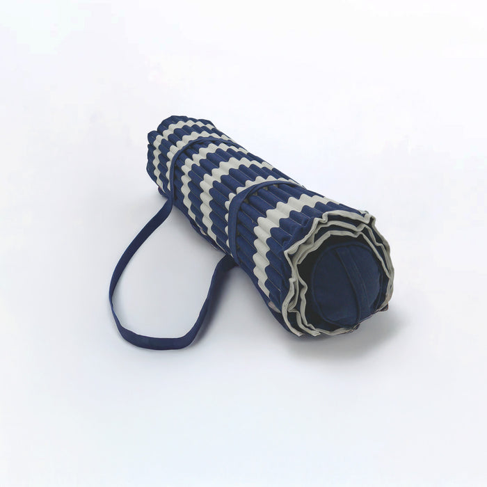 Le Comptoir De La Plage Matelas De Plage Bahia Bleu Marine 60x180 Cm