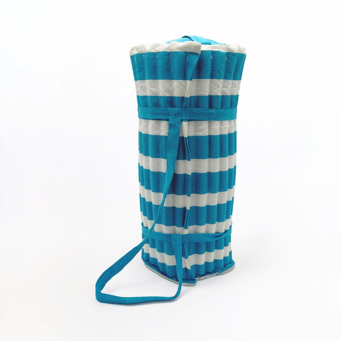 Le Comptoir De La Plage Matelas De Plage Bleu 60x180 - Bahia Bleu Canard