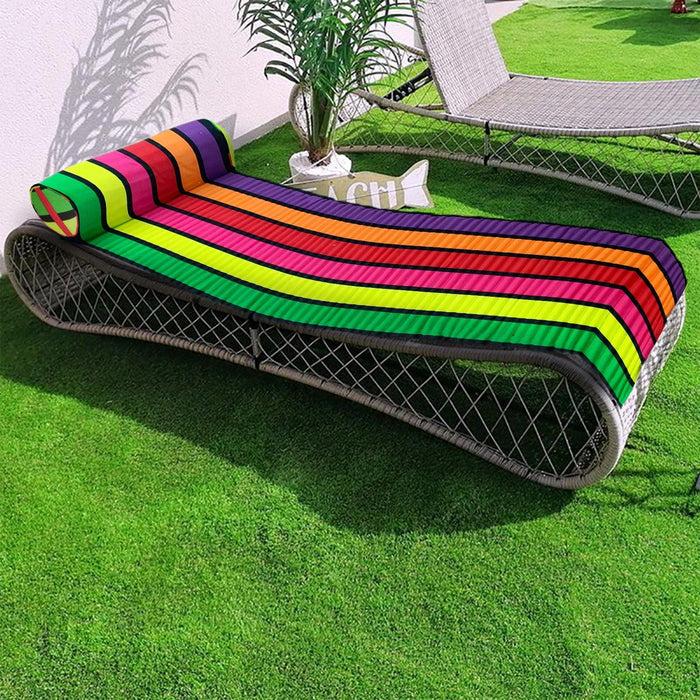le comptoir de la plage Matelas de plage Happy Fresh 60x180 cm le comptoir de la plage Matelas de plage Happy Fresh 60x180 cm