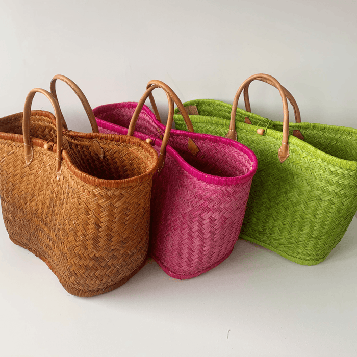 le comptoir de la plage Panier artisanal Aravola Luxe unis