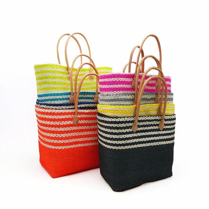 le comptoir de la plage Panier artisanal de plage Fibres naturelles - Amoroni GM et SGM