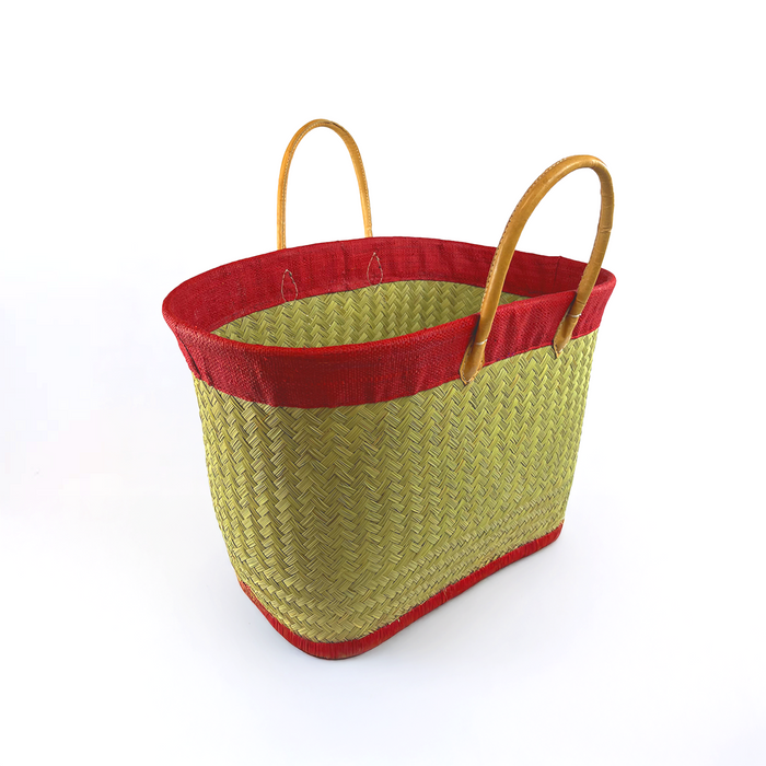 Le Comptoir De La Plage Panier Artisanal De Plage Fibres Naturelles - Baly GM