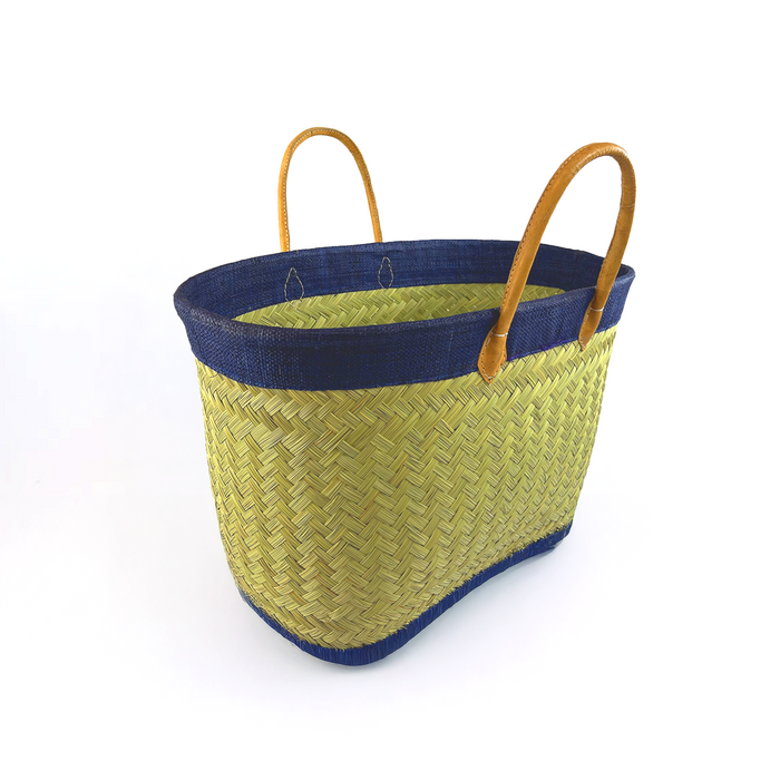 Le Comptoir De La Plage Panier Artisanal De Plage Fibres Naturelles - Baly GM