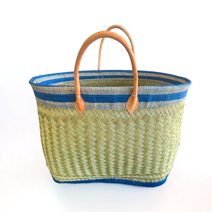 Le Comptoir De La Plage Panier Artisanal De Plage Fibres Naturelles - Sava GM