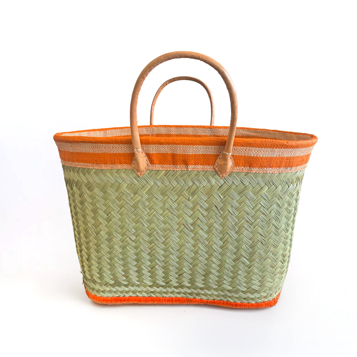 Le Comptoir De La Plage Panier Artisanal De Plage Fibres Naturelles - Sava GM