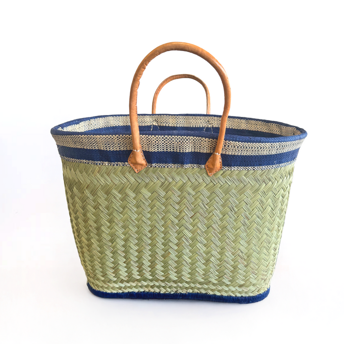 Le Comptoir De La Plage Panier Artisanal De Plage Fibres Naturelles - Sava GM