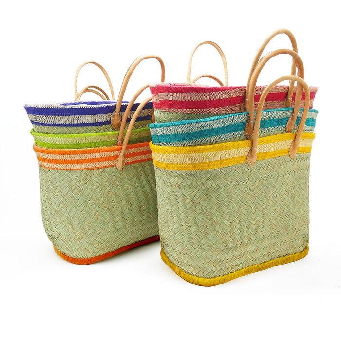 le comptoir de la plage Panier artisanal de plage Fibres naturelles - Sava GM
