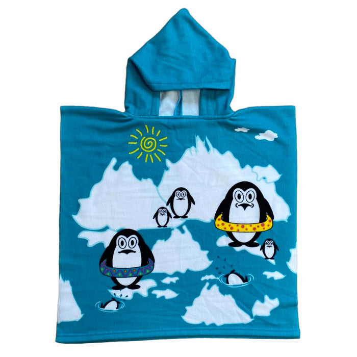 le comptoir de la plage Poncho de bain enfant microfibre Artic le comptoir de la plage Poncho de bain enfant microfibre Artic