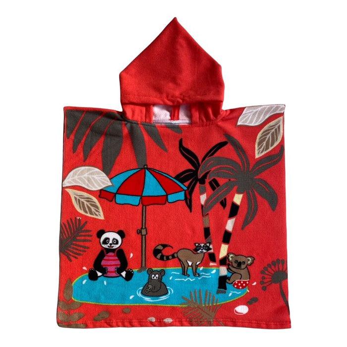 le comptoir de la plage Poncho de bain enfant microfibre Baignade le comptoir de la plage Poncho de bain enfant microfibre Baignade