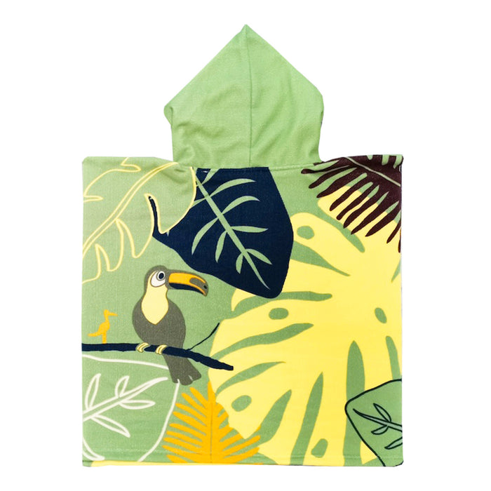 Le Comptoir De La Plage Poncho De Bain Enfant Microfibre Elephant