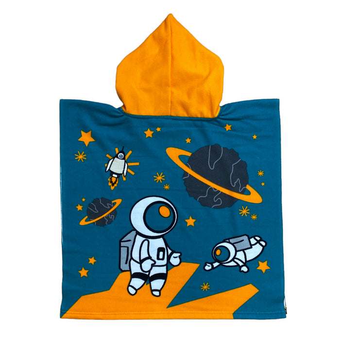 Le Comptoir De La Plage Poncho De Bain Enfant Microfibre Galactic
