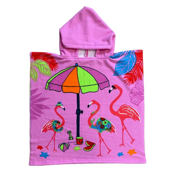 le comptoir de la plage Poncho de bain enfant microfibre Girly le comptoir de la plage Poncho de bain enfant microfibre Girly