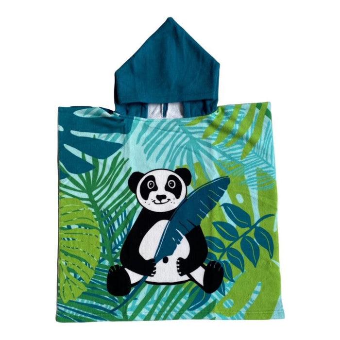 le comptoir de la plage Poncho de bain enfant microfibre Panda le comptoir de la plage Poncho de bain enfant microfibre Panda