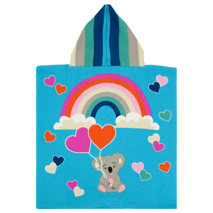 Le Comptoir De La Plage Poncho Enfant Microfibre Multicolore 60x60 250g/m² - Poncho Koala