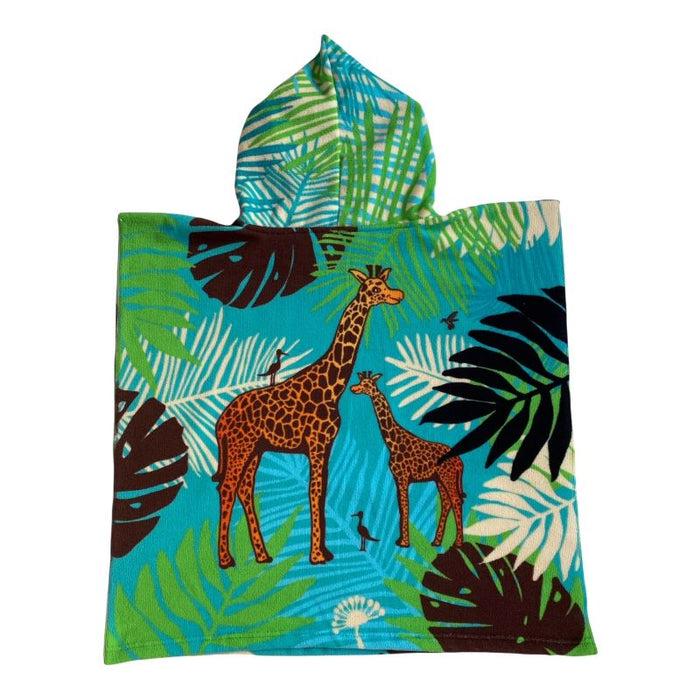 Le Comptoir De La Plage Poncho Enfant Microfibre Savana