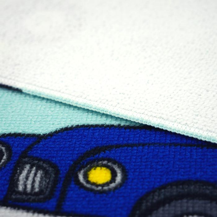 Le Comptoir De La Plage Serviette De Plage Enfant Microfibre Multicolore 70x140 250g/m² - Cars