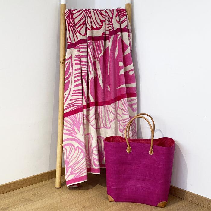 Le Comptoir De La Plage Serviette De Plage éponge Velours Jacquard Cabo - Taille XL